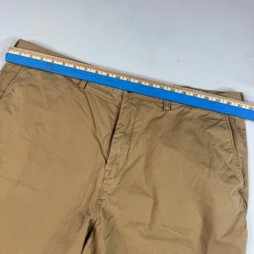 Polo Ralph Lauren Chino Shorts‎ Mens 42 Tan Khaki Stretch Classic Fit Twill